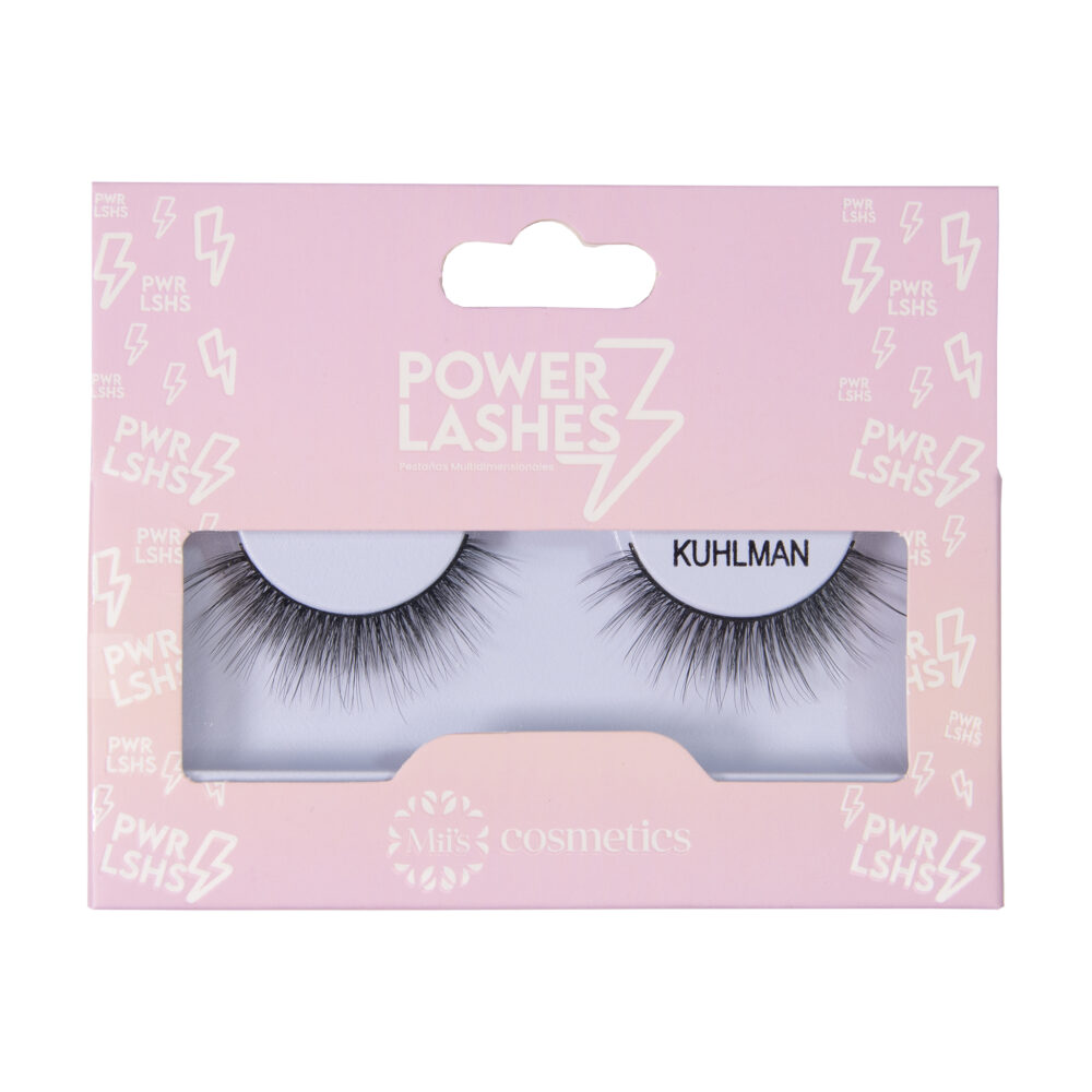 Pestaña Power Lashes Kuhlman Miis Cosmetics